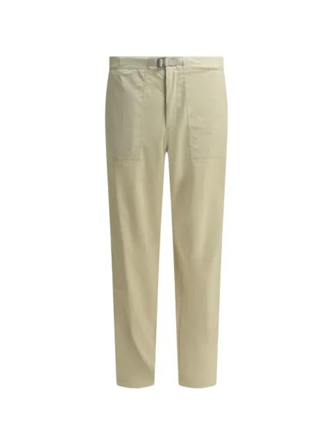 belted logo-embroidered trousers by HOUDINI SPORTSWEAR
