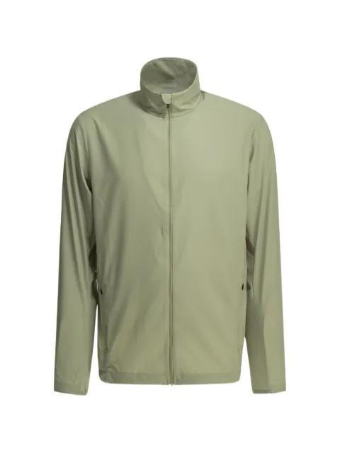 logo-print zip-up jacket by HOUDINI SPORTSWEAR