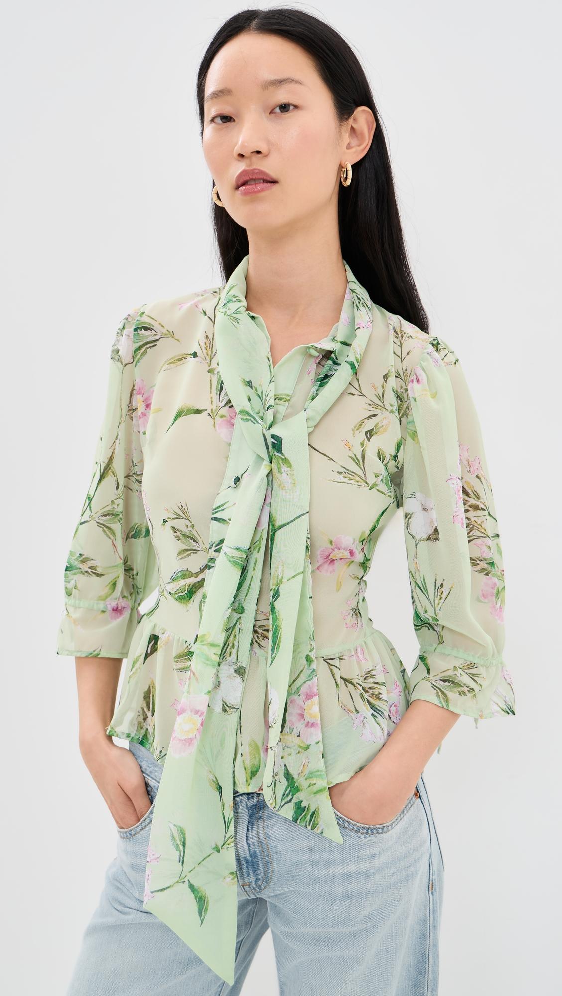 Swamp Rose Victorian Button Down Shirt by HOUSE OF AAMA