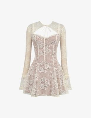 Alice Sweetheart Lace Mini Dress by HOUSE OF CB