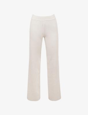 Andie Relaxed-Fit Knitted Trousers by HOUSE OF CB
