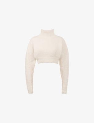 Cheyenne Cropped Knitted Jumper by HOUSE OF CB