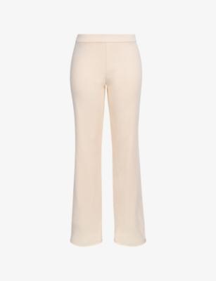 Chiara Straight-Leg High-Rise Stretch-Crepe Trousers by HOUSE OF CB