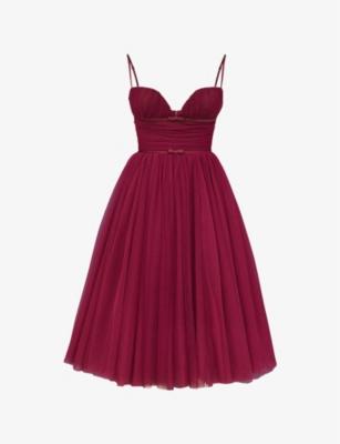 Countess Tulle Midi Dress by HOUSE OF CB