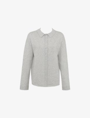 Devon Relaxed-Fit Wool-Blend Shirt by HOUSE OF CB