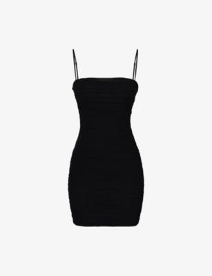 Ella Stretch-Mesh Mini Dress by HOUSE OF CB