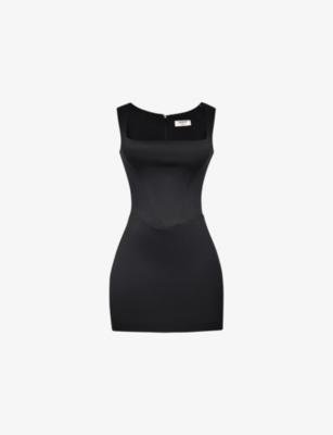Enya fitted woven mini dress by HOUSE OF CB