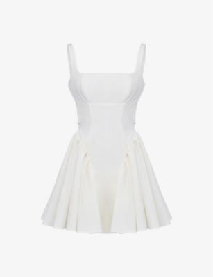 Florianne corseted cotton-blend mini dress by HOUSE OF CB