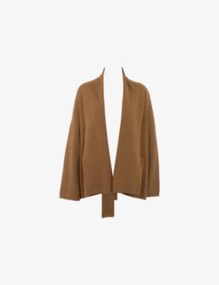 Madison Relaxed-Fit Wool Cardigan by HOUSE OF CB