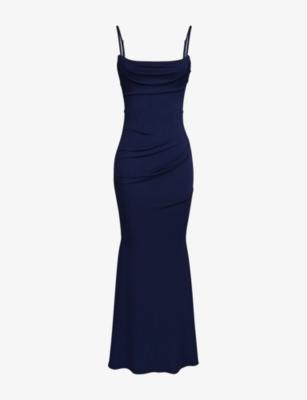 Milena Corset Woven Maxi Dress by HOUSE OF CB