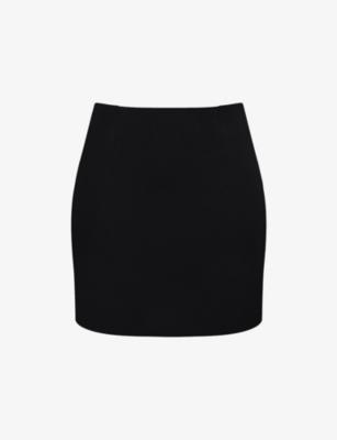 Roda Tailored Stretch-Woven Mini Skirt by HOUSE OF CB Roda Tailored Stretch-Woven Mini Skirt by HOUSE OF CB