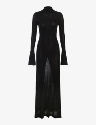 Sancha backless stretch-knit maxi dress by HOUSE OF CB