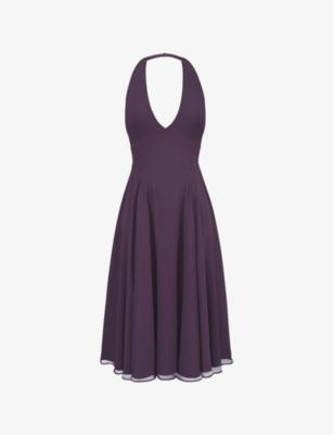 Solada floral-pattern woven midi dress by HOUSE OF CB