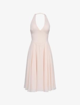 Solada floral-pattern woven midi dress by HOUSE OF CB