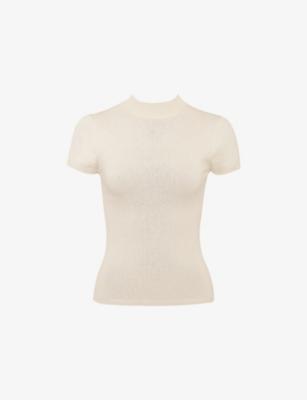 Tamra Knitted Cotton-Blend Top by HOUSE OF CB
