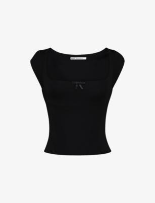 The Cap Sleeve Corset Jersey Top by HOUSE OF CB
