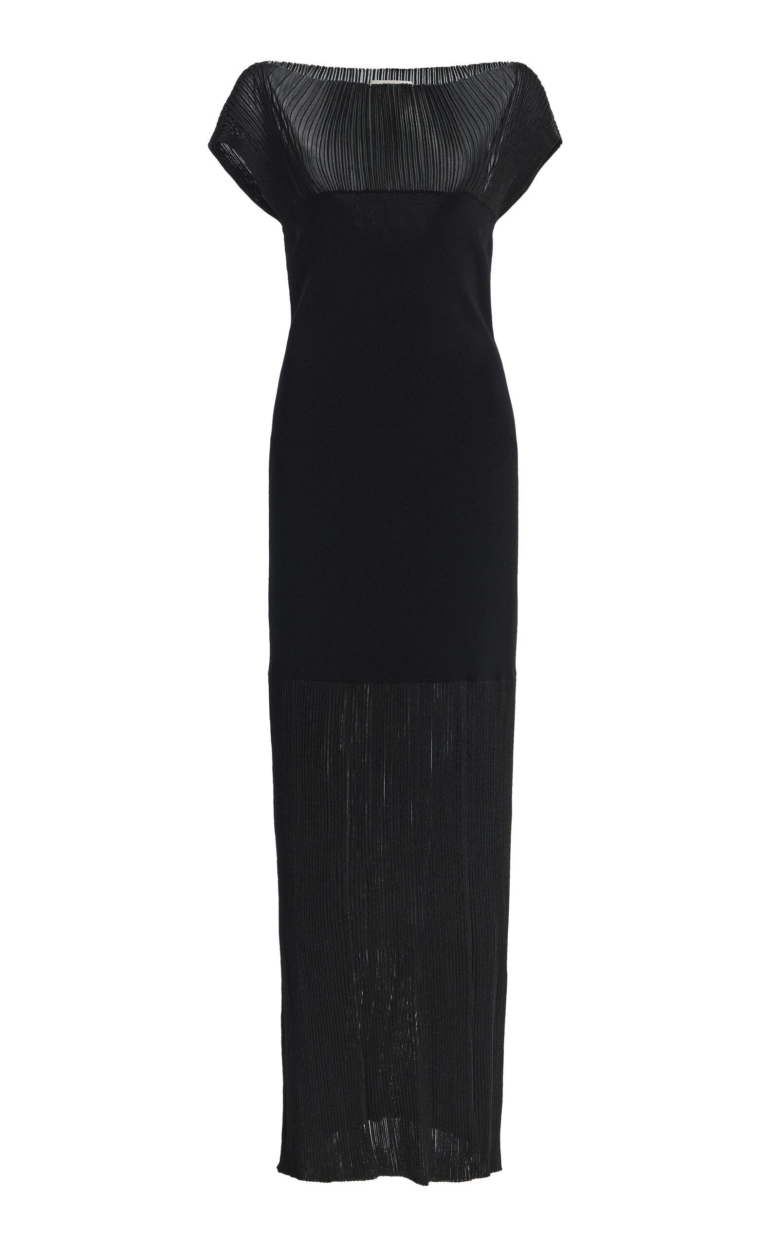 House of Dagmar Contrast Knit Dress - Moda Operandi by HOUSE OF DAGMAR