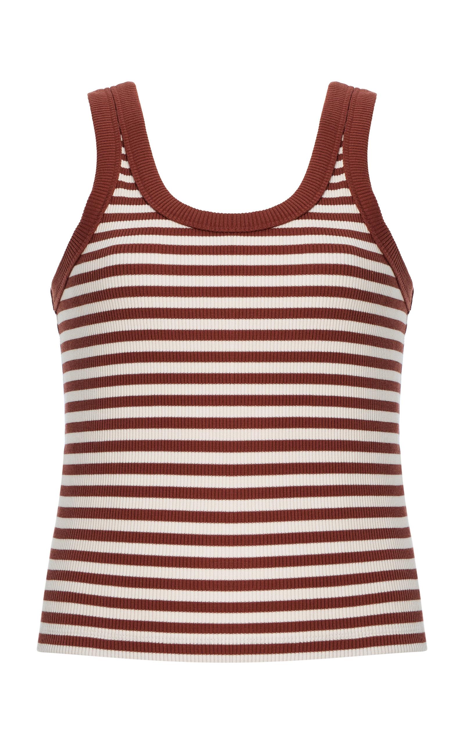 House of Dagmar Ribbed Organic Cotton-Blend Tank Top -oda Operandi by HOUSE OF DAGMAR