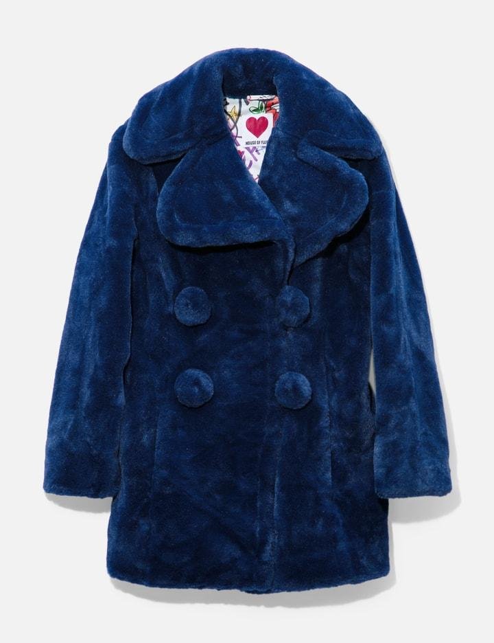 House of Fluff BIOFUR™ 'Vintage' Peacoat by HOUSE OF FLUFF