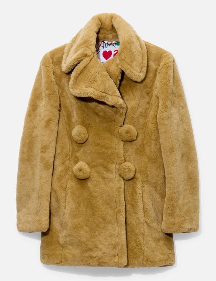 House of Fluff BIOFUR™ 'Vintage' Peacoat by HOUSE OF FLUFF