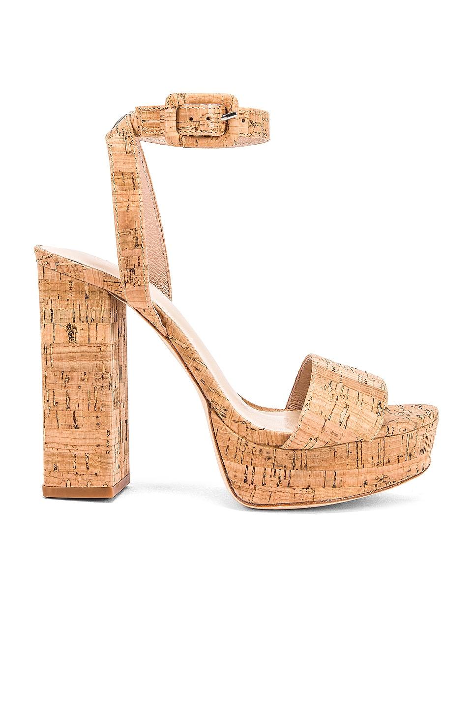 House of Harlow 1960 X REVOLVE Mika Platform Heel in Brown by HOUSE OF HARLOW 1960