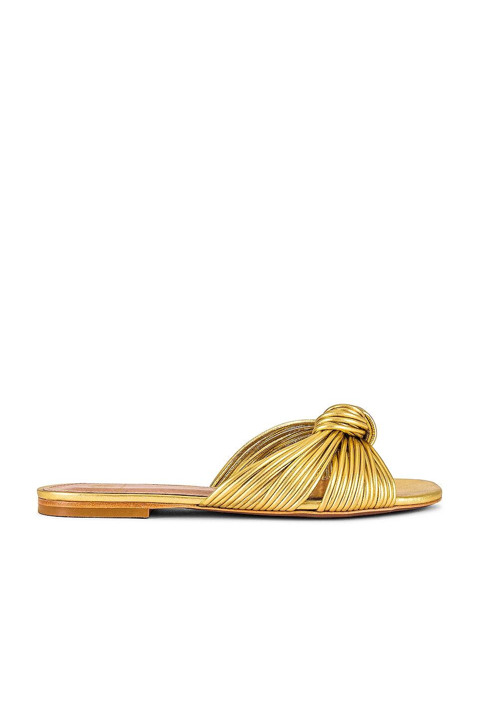 House of Harlow 1960 x REVOLVE Billie Flat in Metallic Gold by HOUSE OF HARLOW 1960