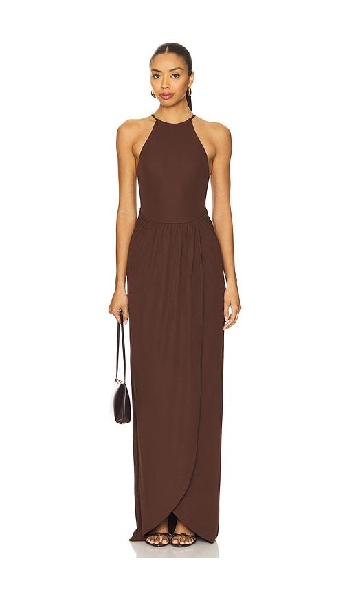 House of Harlow 1960 x REVOLVE Milo Gown in Chocolate by HOUSE OF HARLOW 1960