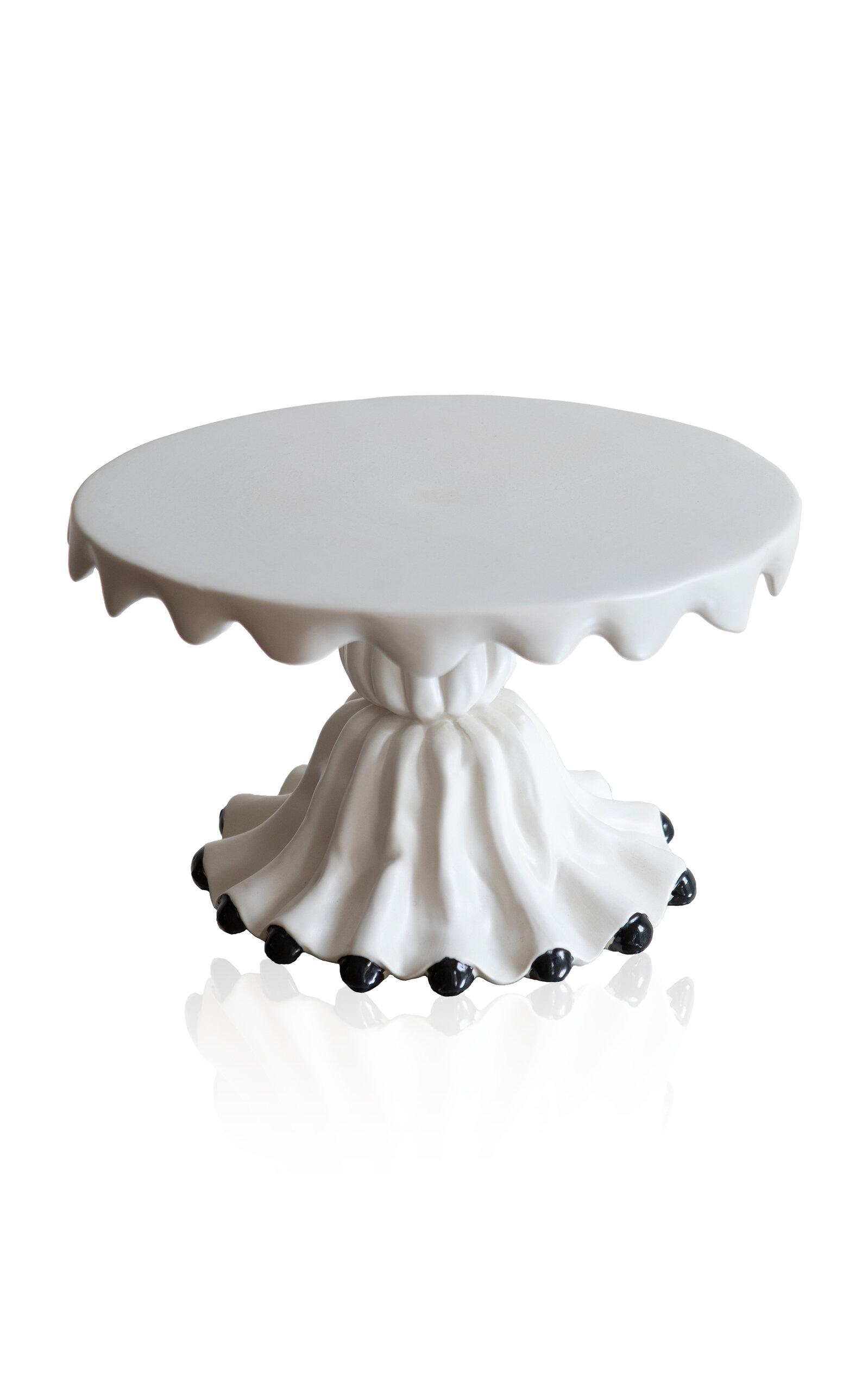 House of Quentin Jones - Draped Wish Center Piece - White - Moda Operandi by HOUSE OF QUENTIN JONES