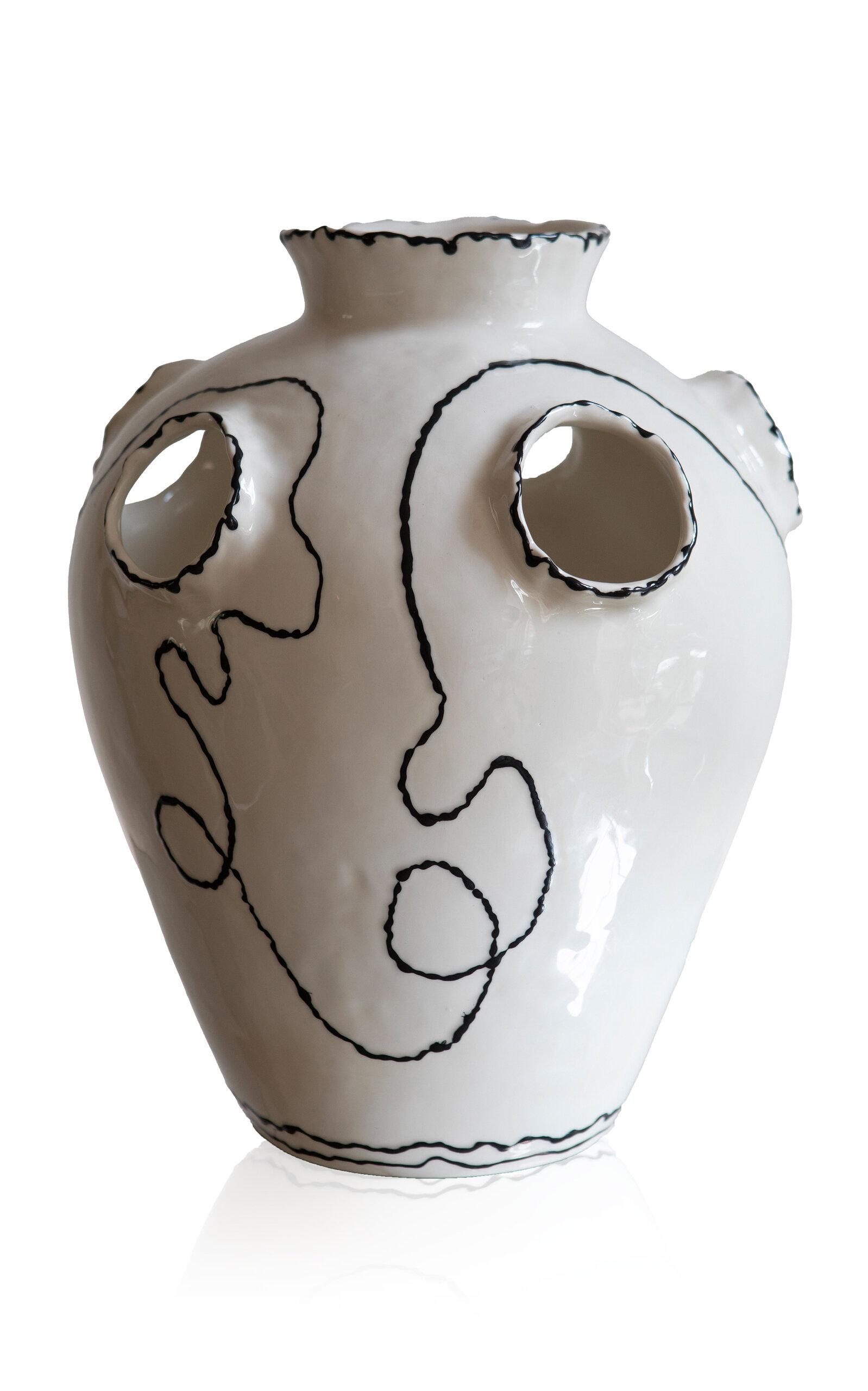 House of Quentin Jones - Large Wish Vase - White - Moda Operandi by HOUSE OF QUENTIN JONES