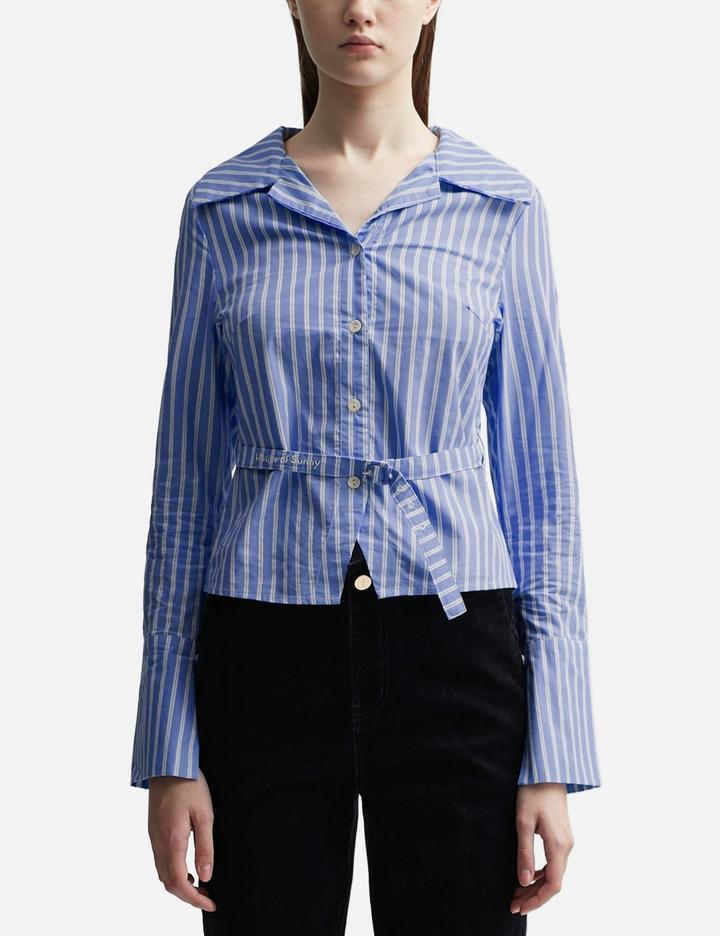 Elle Belted Shirt by HOUSE OF SUNNY