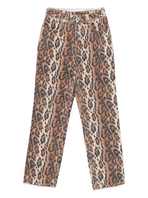 animal-print jeans by HOUSE OF SUNNY