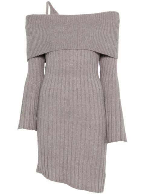 chunky-rib mini dress by HOUSE OF SUNNY