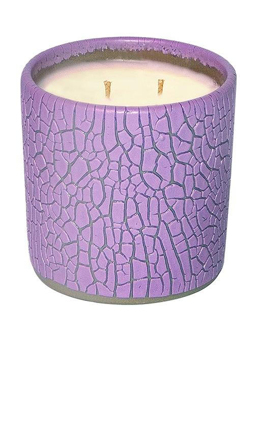 Houseplant Crackle Candle in Purple by HOUSEPLANT