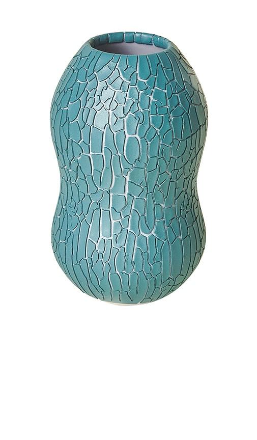 Houseplant Crackle Vase By Seth in Blue by HOUSEPLANT