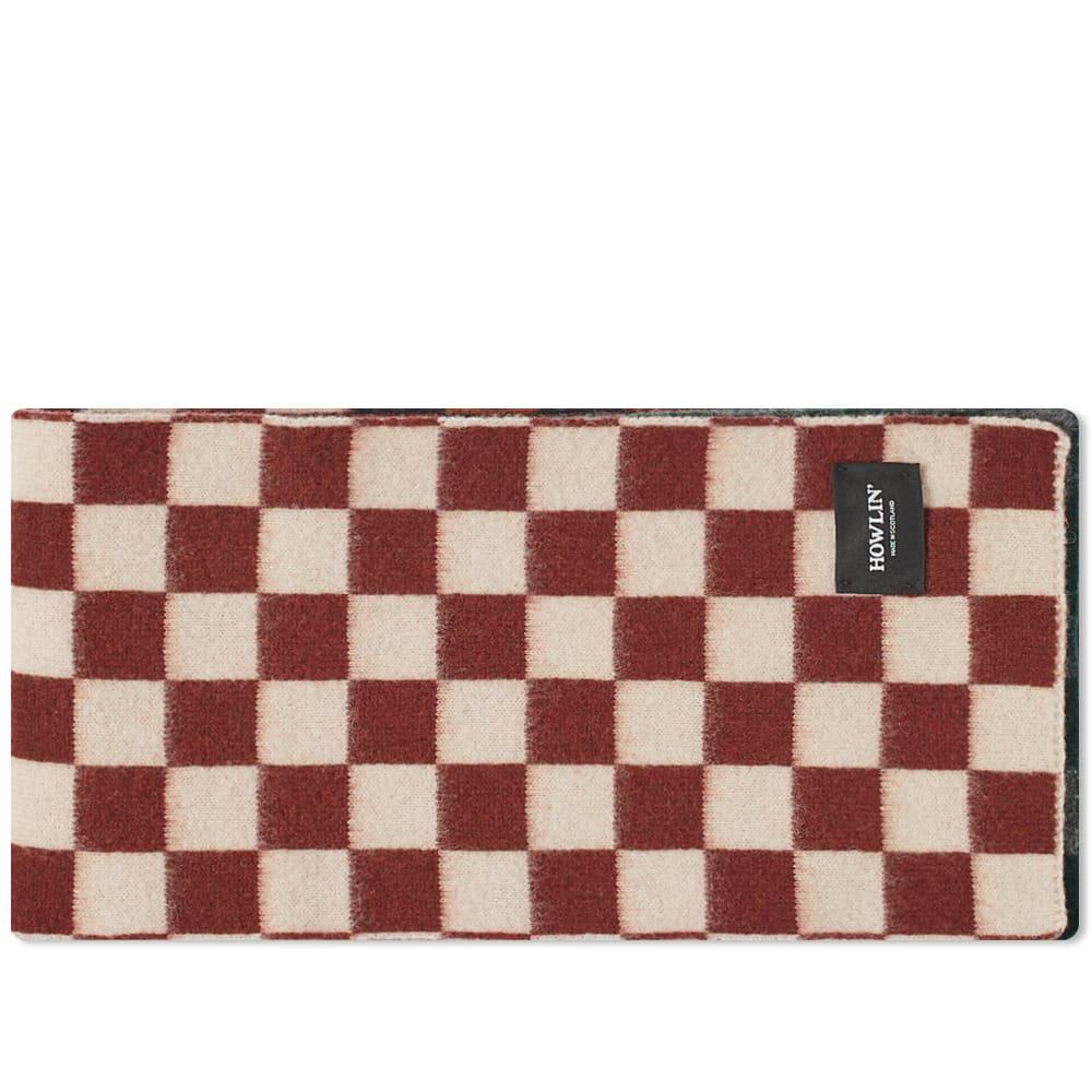 Howlin' Cosmic Checkerboard Scarf by HOWLIN BY MORRISON