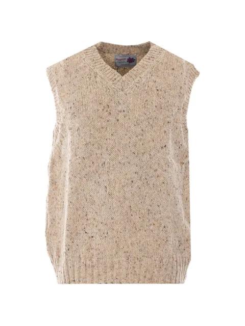 Cosmic V-neck vest by HOWLIN'