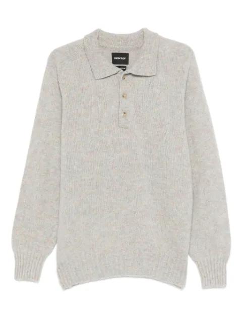 Ghost Pressure buttoned polo shirt by HOWLIN'