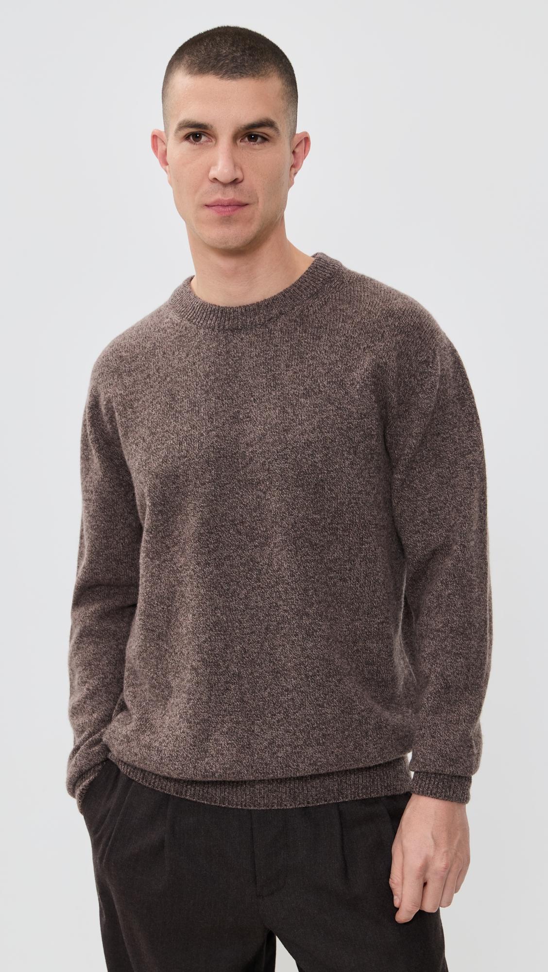 Soft Poison Wool Crewneck Sweater by HOWLIN'