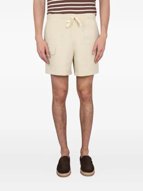 drawstring cargo shorts by HOWLIN'