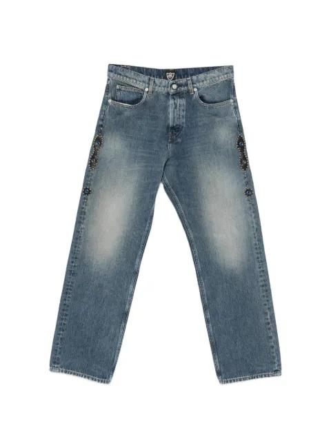 stud-embellishment jeans by HTC LOS ANGELES