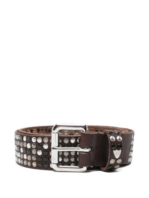 studded leather belt by HTC LOS ANGELES