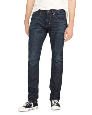 Blake Slim Straight Fit Zip Fly Jeans in Victory by HUDSON JEANS
