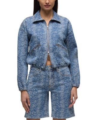 Cropped Zip Jacket by HUDSON JEANS