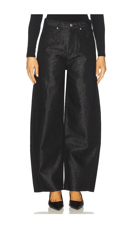 Hudson Jeans Bailey Relaxed Barrel Jeans in Black by HUDSON JEANS