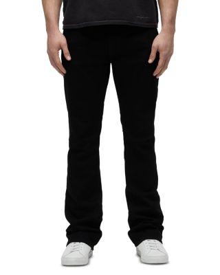 Walker Kick Flare Bootcut Jeans in Raven Black by HUDSON JEANS