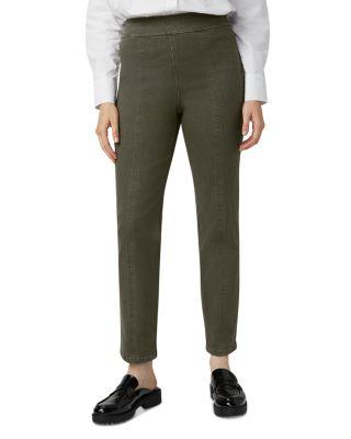 Mid Rise Denim Straight Leg Pants by HUE