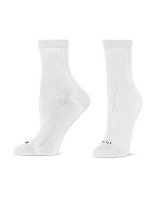 Silk Blend Sheer Rib Socks by HUE