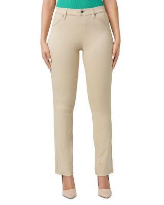Ultra Soft High Rise Denim Baby Bootcut Leggings by HUE