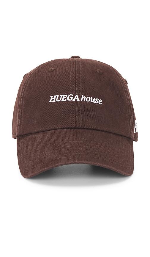 Huega House Icon Classic Dad Hat in Brown by HUEGA HOUSE