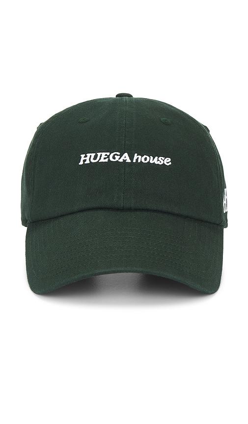 Huega House Icon Classic Dad Hat in Green by HUEGA HOUSE